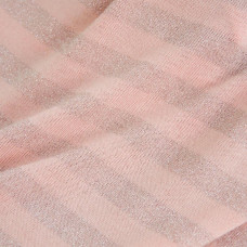 Тканина трикотаж смуга металік персик