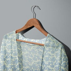 Тканина шифон креп Розалі оливка