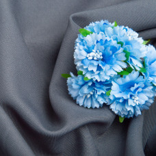 Тканина костюмна габардин 150 см 155 г/м2 для костюмів, уніформи, брюк, спідниць, жакетів, суконь, декору т/сіра