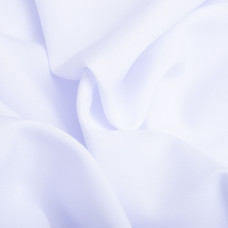 Тканина костюмна габардин 150 см 155 г/м2 для костюмів, уніформи, брюк, спідниць, жакетів, суконь, декору  біла