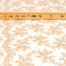 Тканина гіпюр Красуня беж