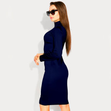 Тканина трикотаж віскоза Прага 440 гр/м2 т/синя