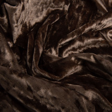 Тканина оксамит Li т/синій однотонний, Туреччина, Туреччина, оксамит, для суконь, 98%пе/2%еластан, поліестр, мокко, 1,4-1,5, 247