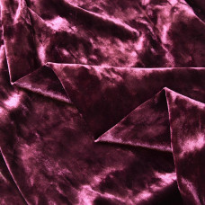 Тканина оксамит Li т/синій фіолет