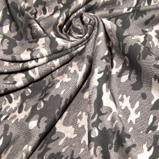 Тканина трикотаж віскоза Modal V-2 сіра