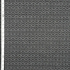 Тканина трикотаж Жаккард V-D1 Техно чорна