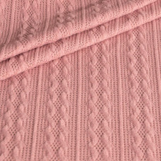 Тканина трикотаж Олівія рожевий