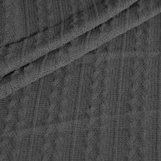 Тканина трикотаж Олівія т/сірий