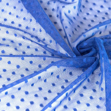 Тканина сітка Горох електрик