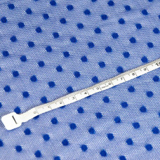 Тканина сітка Горох електрик