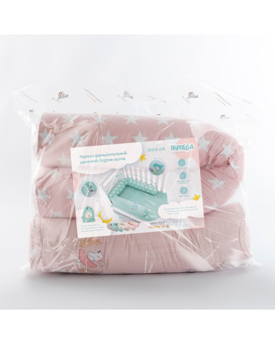 Кокони та захисні бортики IDEIA   100%бавовна ID8-34533*001 купити у Postel.biz.ua