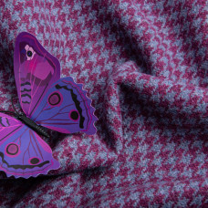 Тканина костюмна HW-3243 Лапка мерло сіра