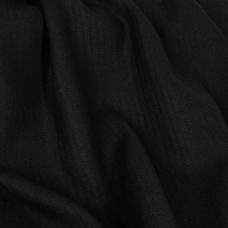 Тканина костюмна HW-3222 стрічка кашемір чорна