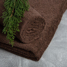 Рушник махровий Ідеал TM IDEIA 50х90 см шоколад