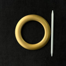 Підхоплення для штор декоративне V-4-6 cрібло мат/т.антик