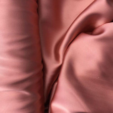 Тканина платтяна атлас Isabella темний персик