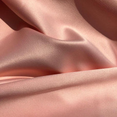 Тканина костюмно-плательна Атлас Lux персик