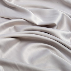 Тканина костюмно-плательна Атлас Lux сірий беж