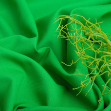 Тканина костюмна габардин 150 см 155 г/м2 для костюмів, уніформи, брюк, спідниць, жакетів, суконь, декору  зелена