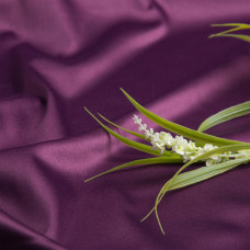 Тканина костюмно-плательна Атлас Lux фліолет