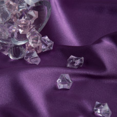 Тканина костюмно-плательна Атлас Голлівуд т/бузок