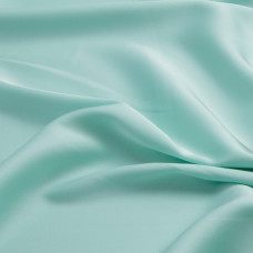 Тканина плательна атлас шовк Vanessa ніжна м'ята