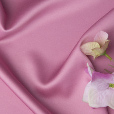 Тканина атлас шовк Vanessa ваніль рожевий фрез