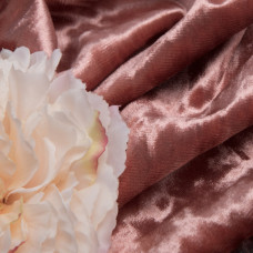 Тканина оксамит Li т/синій арахіс