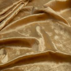 Тканина оксамит Li т/синій жовтий пісок