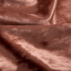 Тканина оксамит Li т/синій карамель