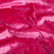 Тканина оксамит Li яскраво рожевий