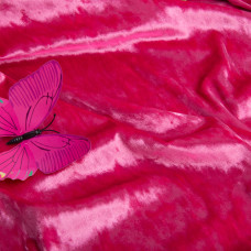 Тканина оксамит Li яскраво рожевий