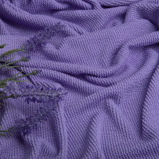 Тканина трикотаж біфлекс фактурний гофрований жатка бузок