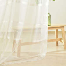 Тканина тюль марлевка Chanal V-01 молоко