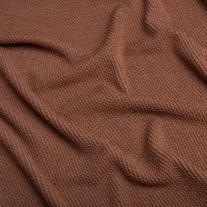 Тканина трикотаж біфлекс фактурний гофрований жатка арахіс