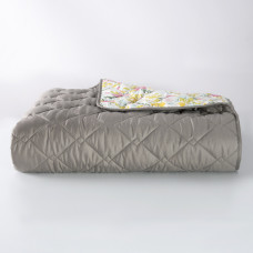 Покривало 210х240 см IDEIA стьобане двостороннє якісна стібка мікрофібра на ліжко диван