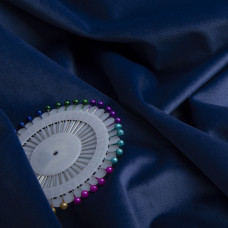 Тканина велюр Delux денім