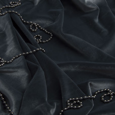 Ткань велюр Sport сірий