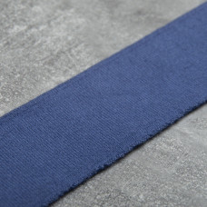 Манжет трикотажний довяз для рукавів та коміру 5,5 см денім