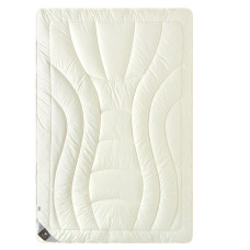 Ковдра зимова вовняна 175х210 см Wool Premium IDEIA бавовна подвійна шерсть натуральна супер тепла