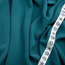 Тканина костюмна Barbie креп мор хвиля