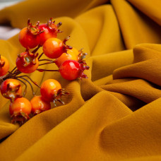 Ткань костюмная PLASMA V-16 гірчиця