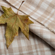 Тканина костюмна Карта беж молоко