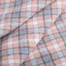 Тканина костюмна Карта пудра міллова