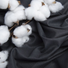 Ткань костюмная Деймон темно сіра