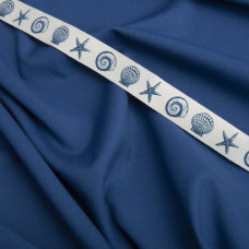 Тканина костюмна жакард Sophia синя