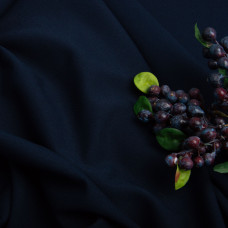 Тканина костюмна твіл Альфредо темно-синя