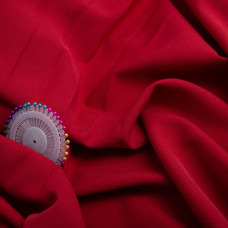 Тканина костюмна твіл Альфредо червона