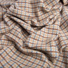 Тканина костюмна Крісті беж коричнева