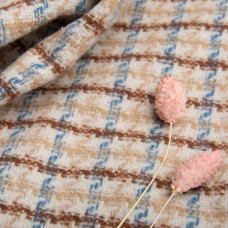 Тканина костюмна Крісті беж коричнева